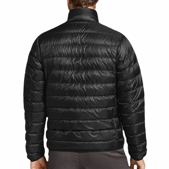 HP {Eddie Bauer} EUC Men's CirrusLite Down Puffer Jacket Full Zip Front Large - Picture 3 of 17